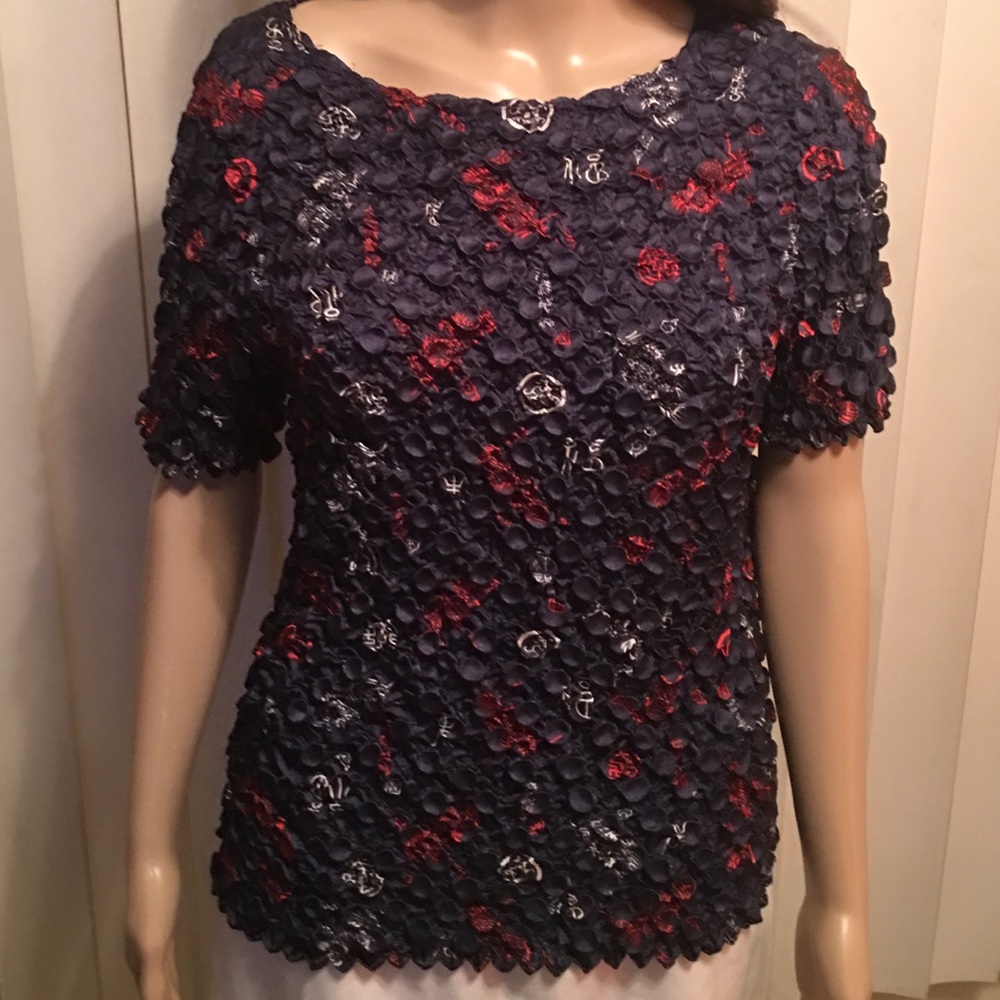Asian Print top